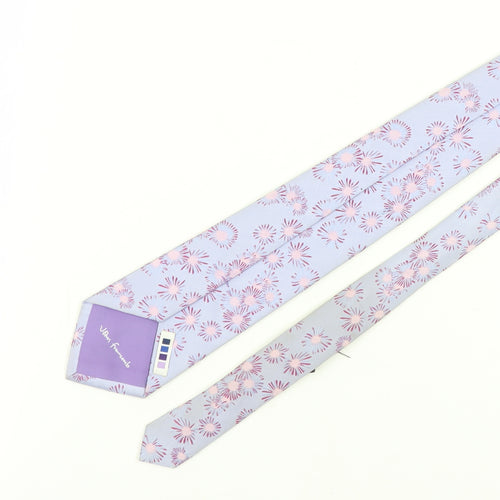 T.M.Lewin Men's Silk Floral Tie - Multicoloured, One Size