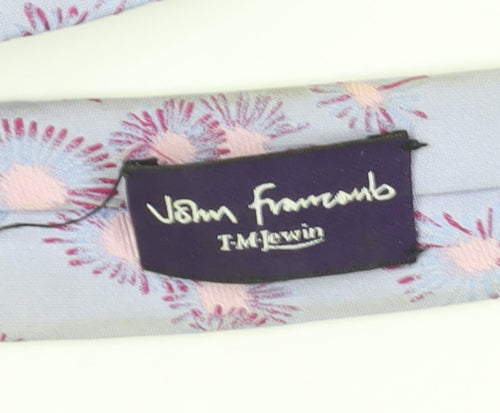 T.M.Lewin Men's Silk Floral Tie - Multicoloured, One Size