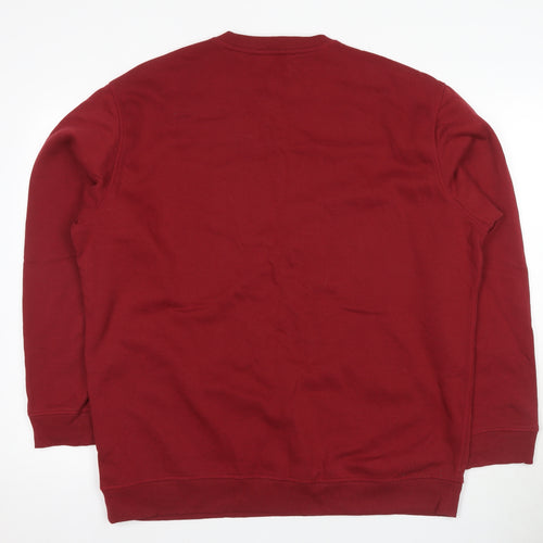 PG Field Men's Red 2XL Pullover Sweatshirt