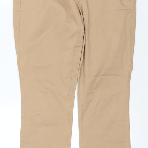 J.Crew Women's Beige Chino Trousers Size 4