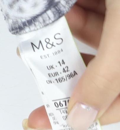 Marks and Spencer Women's Jacket, Multicoloured, Size 14