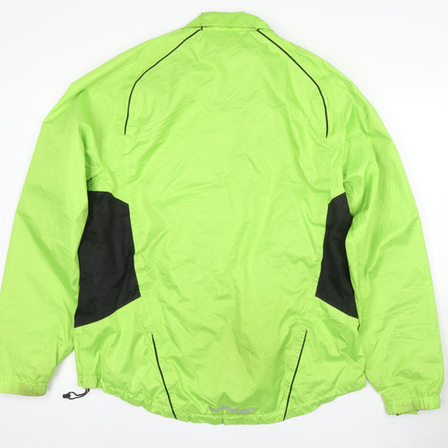 Fox Men's Green Windbreaker Jacket L for Outdoor Activities