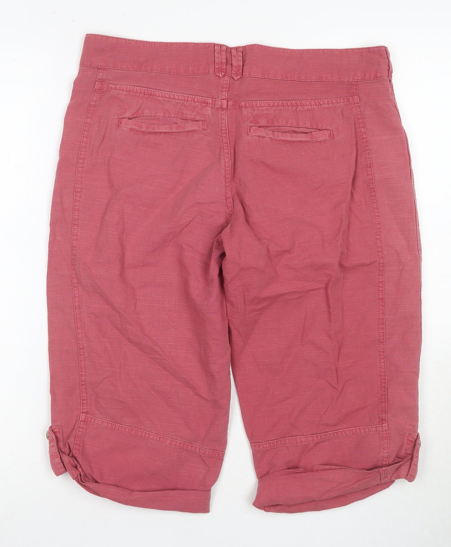 White Stuff Women's Pink Chino Shorts Size 12