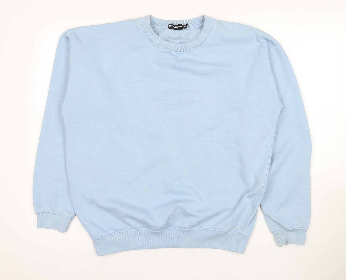 PrettyLittleThing Women's Blue Pullover Sweatshirt M