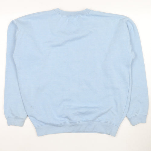 PrettyLittleThing Women's Blue Pullover Sweatshirt M