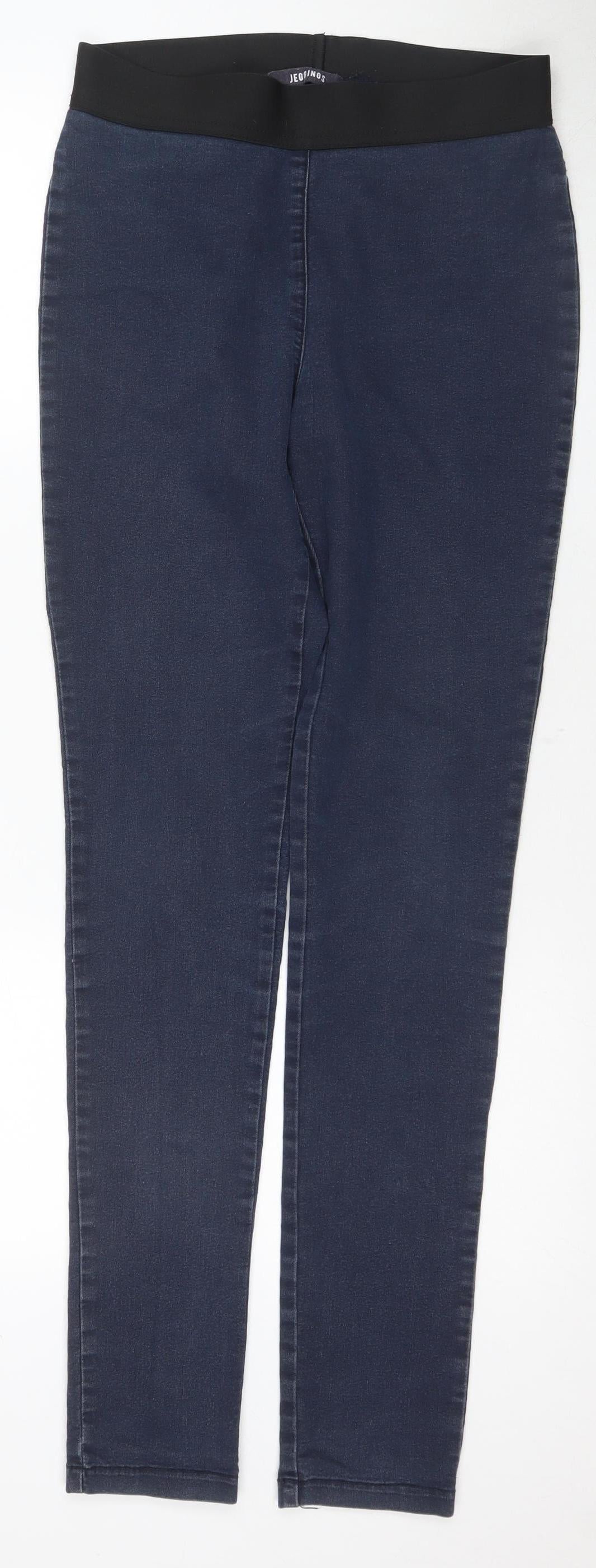 Marks and Spencer Blue Women's Jeggings Size 10 Slim Fit