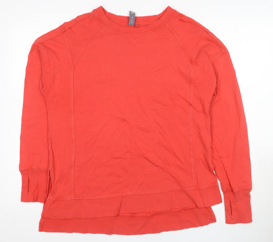 Sweaty Betty Women's Red Long Sleeve Top L