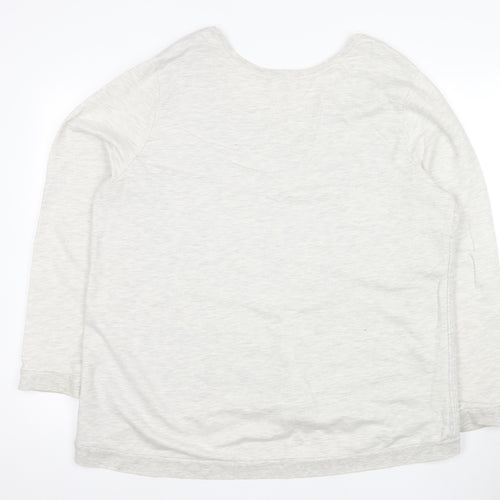 Next Women’s White Pullover Sweatshirt Size 16