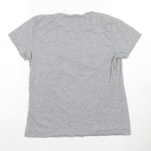 DKNY Jeans Women's Grey T-Shirt M