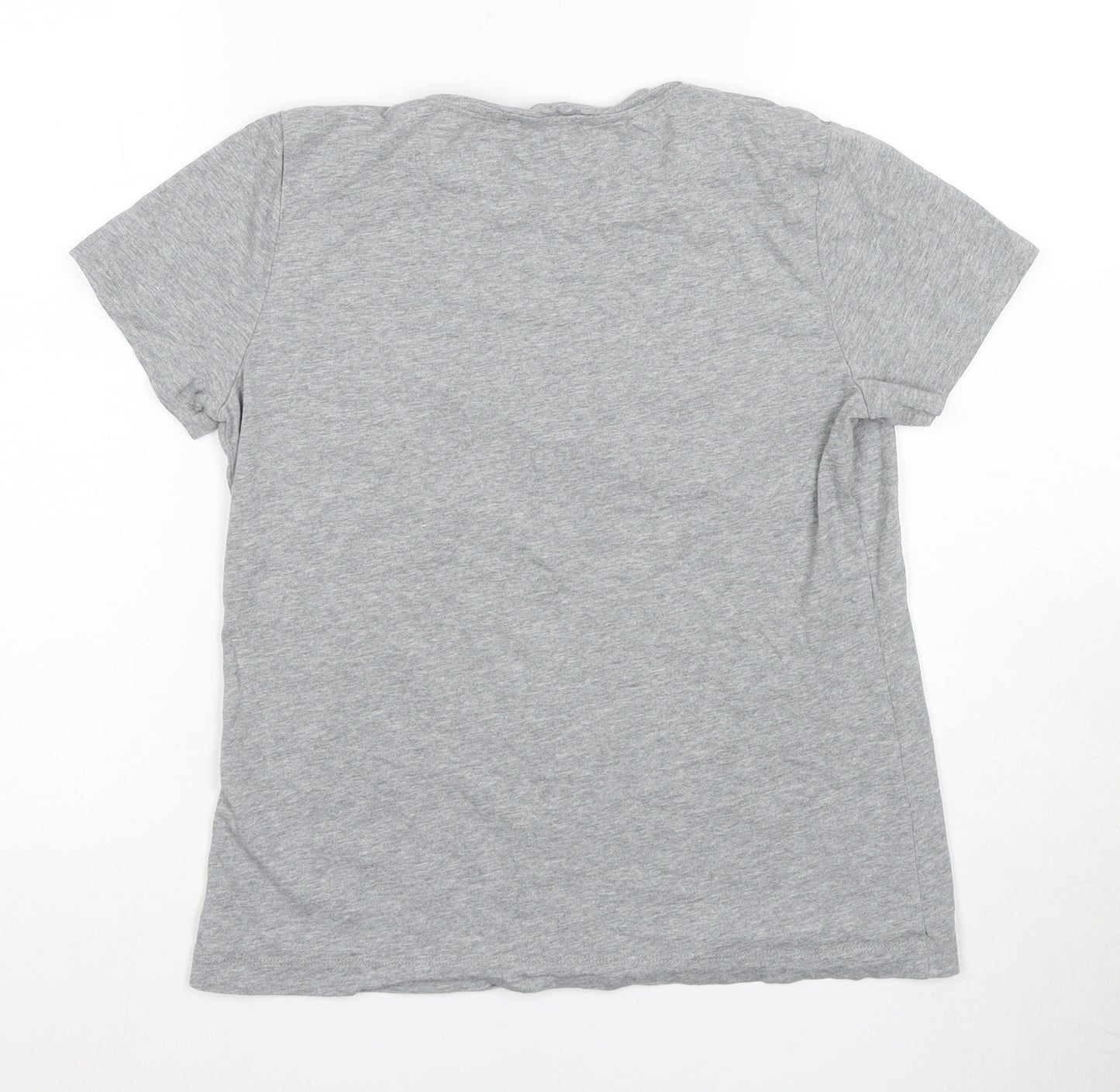 DKNY Jeans Women's Grey T-Shirt M