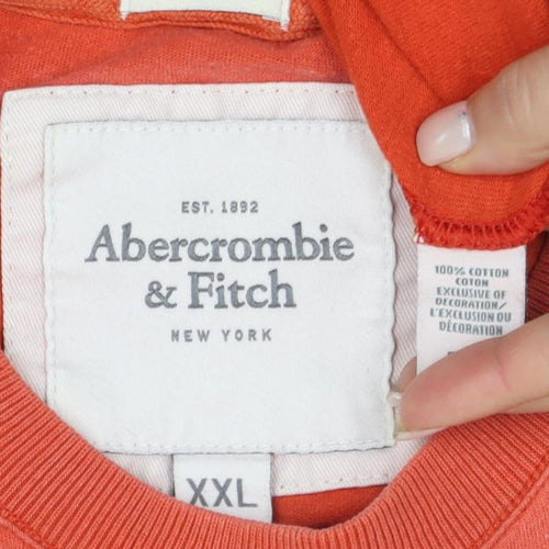 Abercrombie & Fitch Red Men's XXL T-Shirt