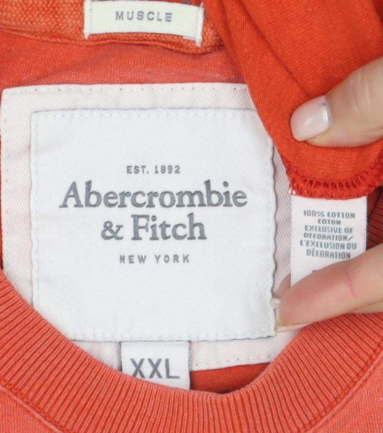 Abercrombie & Fitch Red Men's XXL T-Shirt