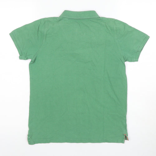 Eden Boys Green Polo Shirt - 12-13 Years - Casual Short Sleeve