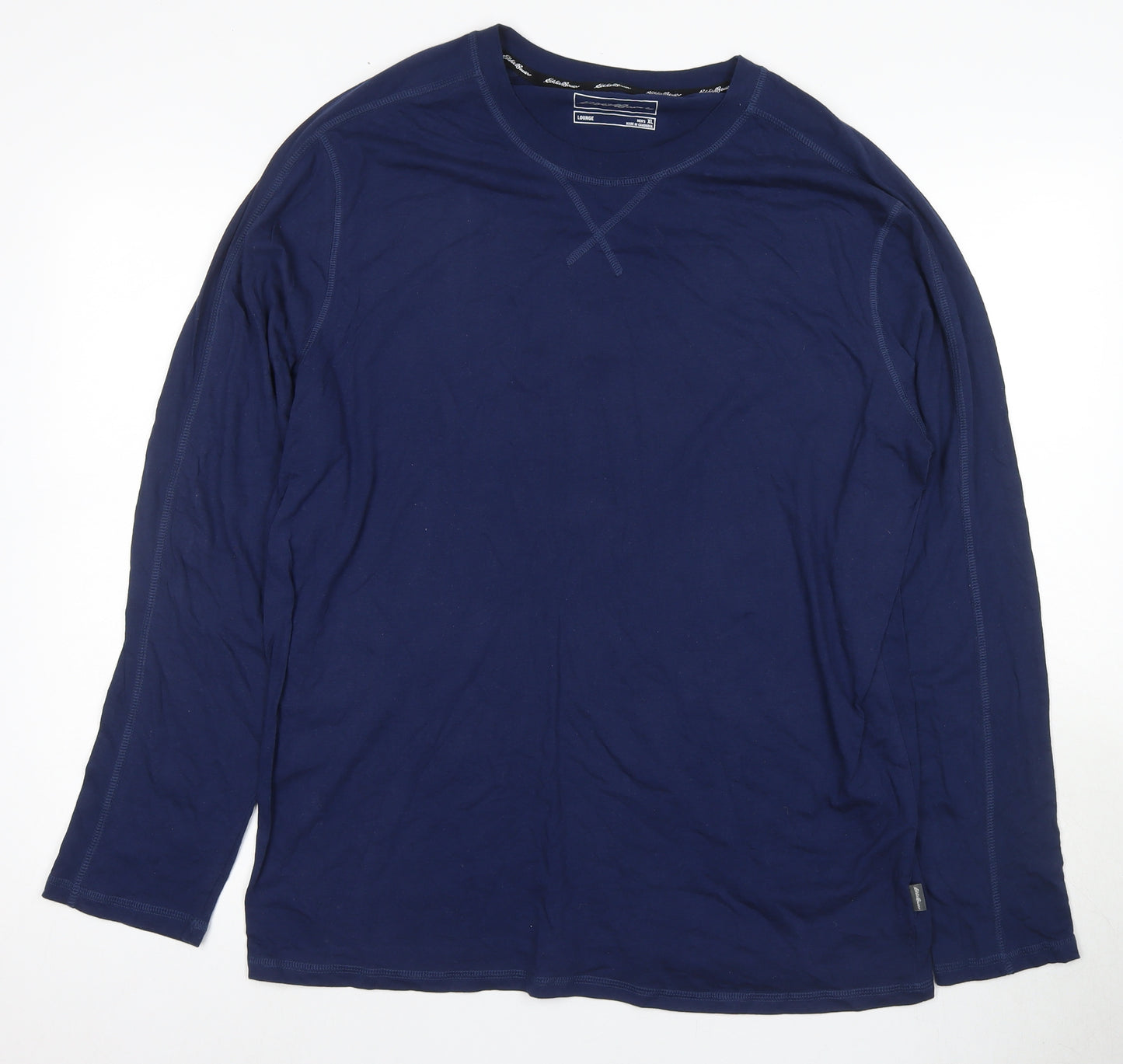 Eddie Bauer Men's Blue XL Long Sleeve T-Shirt