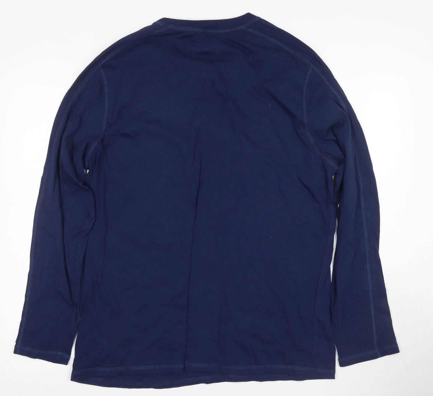 Eddie Bauer Men's Blue XL Long Sleeve T-Shirt