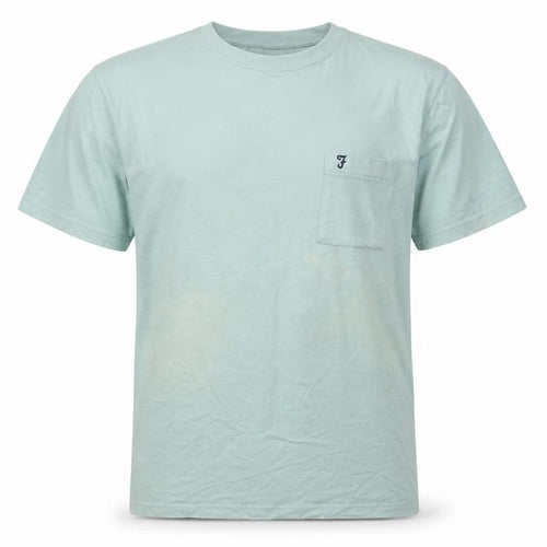 Farah 1920 Men's Green Cotton T-Shirt, Size L