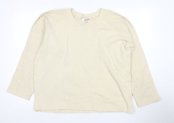 Damart Women's Beige Pullover Sweatshirt 24-26