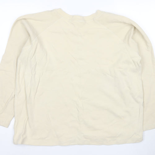 Damart Women's Beige Pullover Sweatshirt 24-26