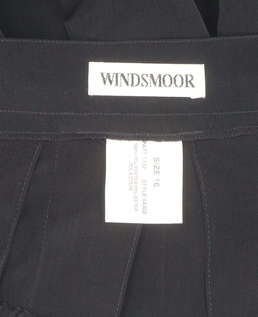 Windsmoor Women's Black Size 16 Skirt