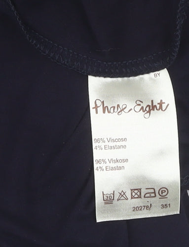 Phase Eight Women's Black Jersey Dress Size 12