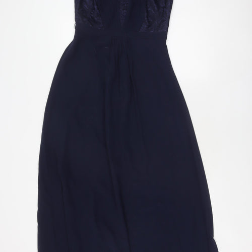 Monsoon Women's Blue A-Line Dress, Size 10, Party/Wedding