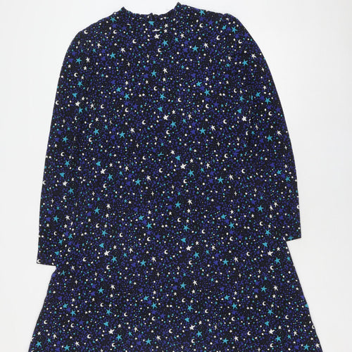 Marks and Spencer Women's Black Geometric Dress Size 14