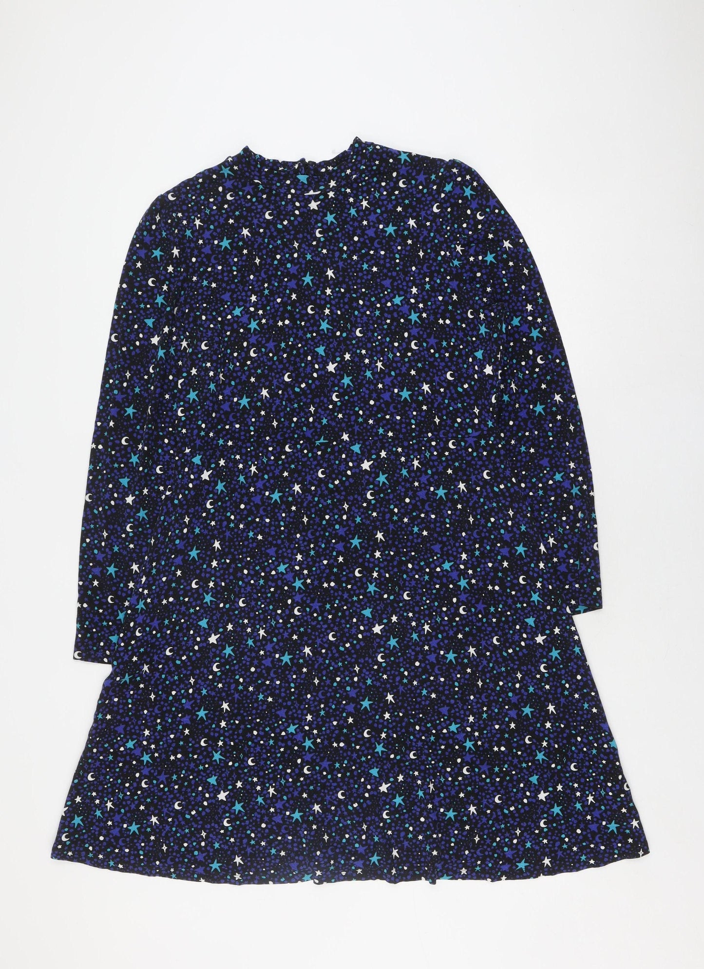 Marks and Spencer Women's Black Geometric Dress Size 14
