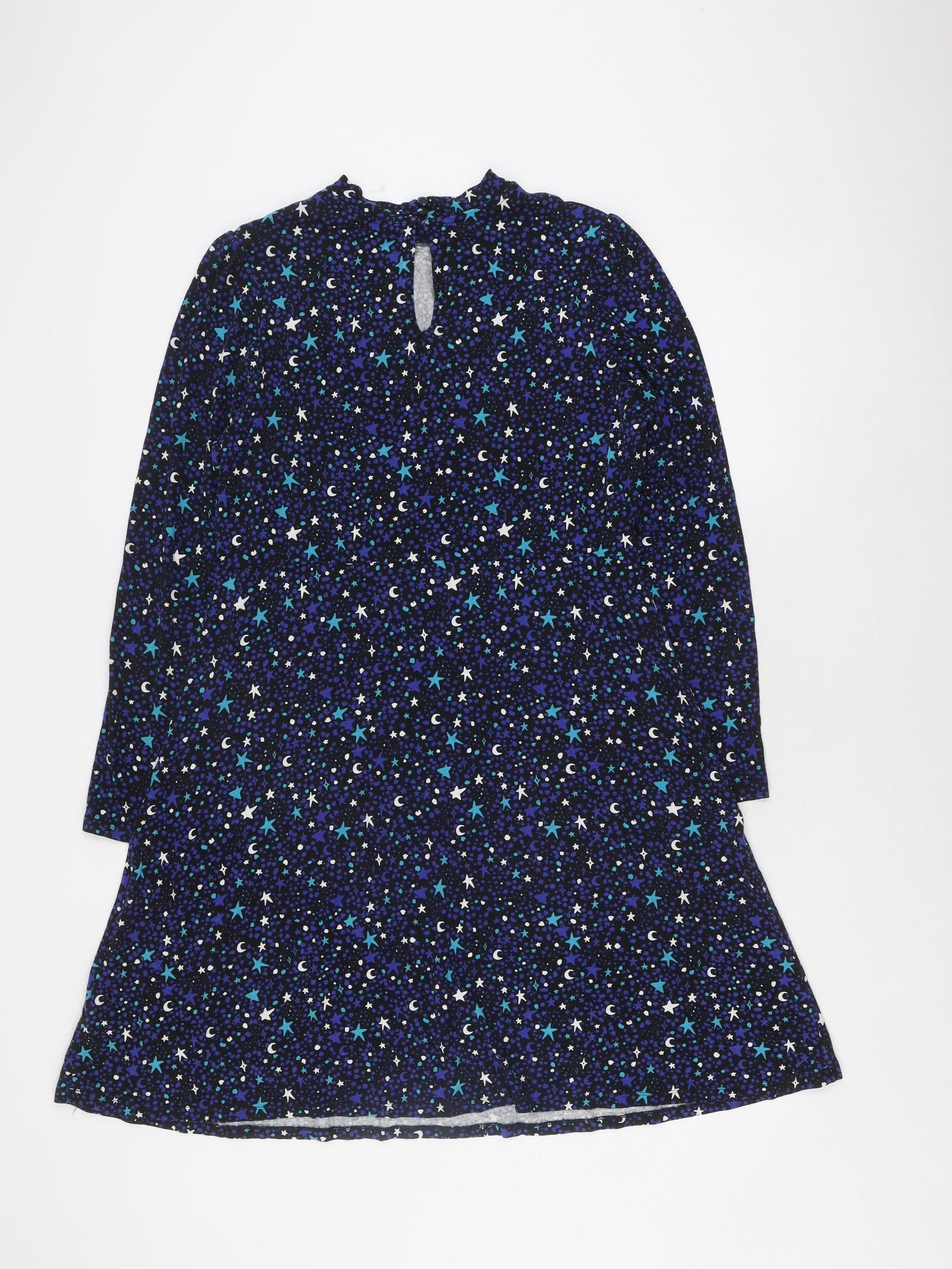 Marks and Spencer Women's Black Geometric Dress Size 14