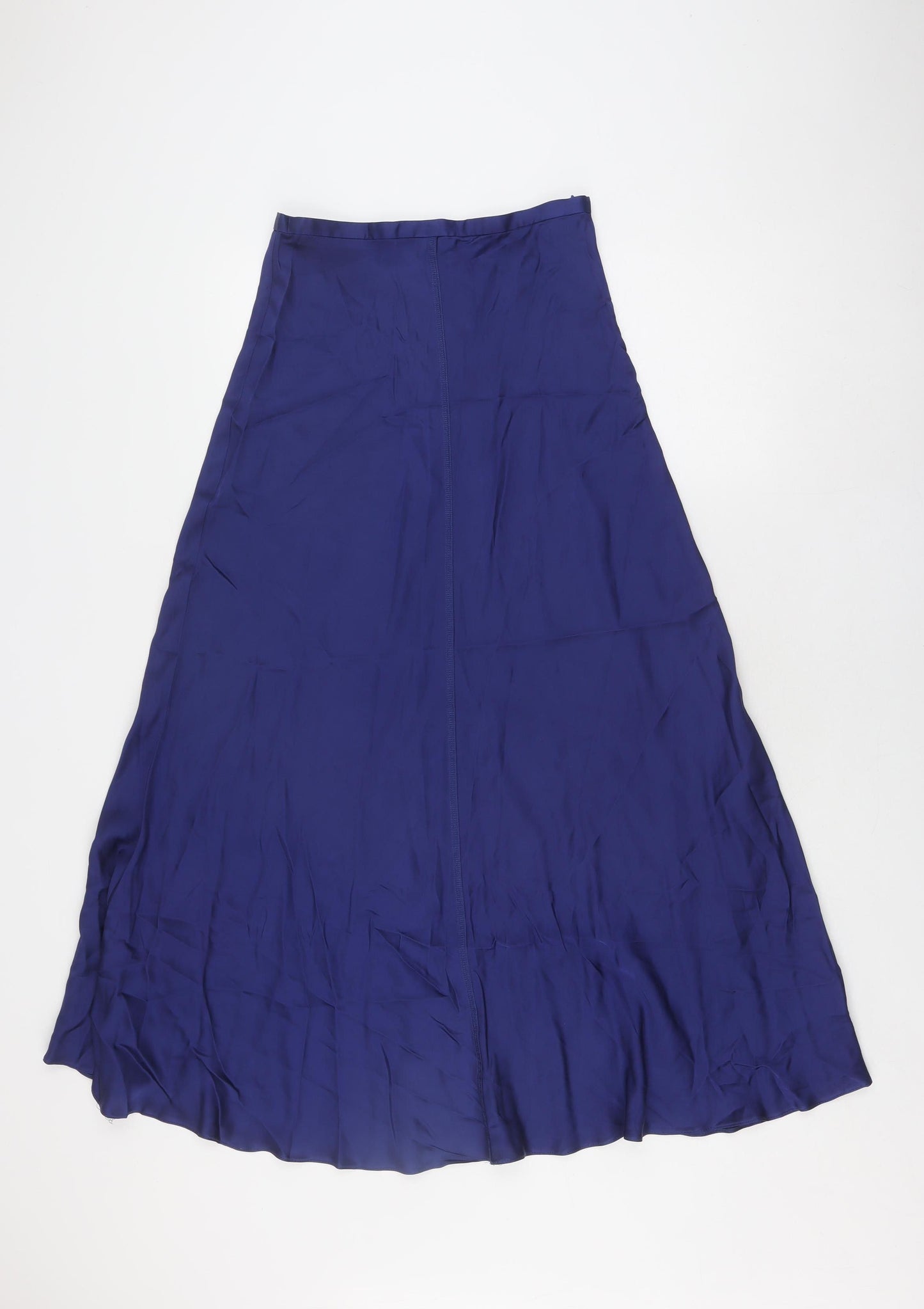 Zara Women's Blue Long Flare Skirt, XS, Elegant & Versatile