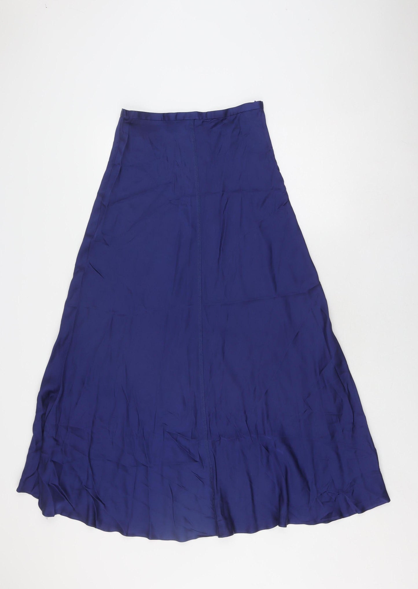 Zara Women's Blue Long Flare Skirt, XS, Elegant & Versatile