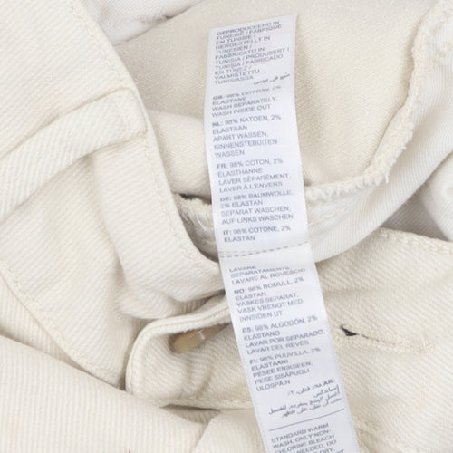 FatFace Women's Beige Straight Jeans Size 12