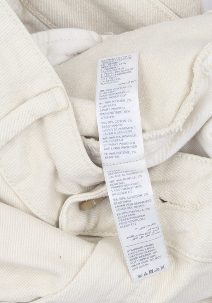FatFace Women's Beige Straight Jeans Size 12