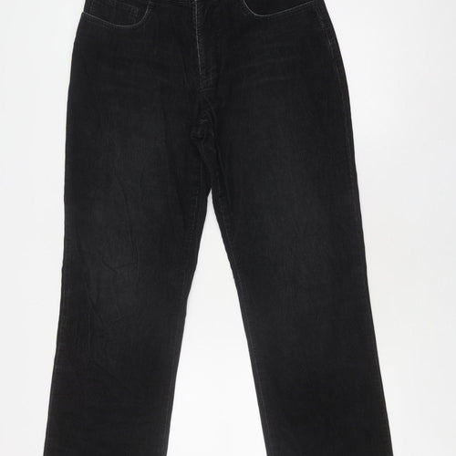 Designers at Debenhams Black Corduroy Jeans UK 4