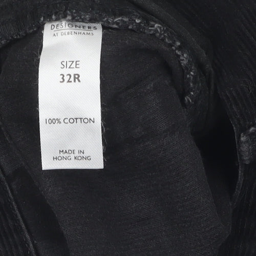 Designers at Debenhams Black Corduroy Jeans UK 4