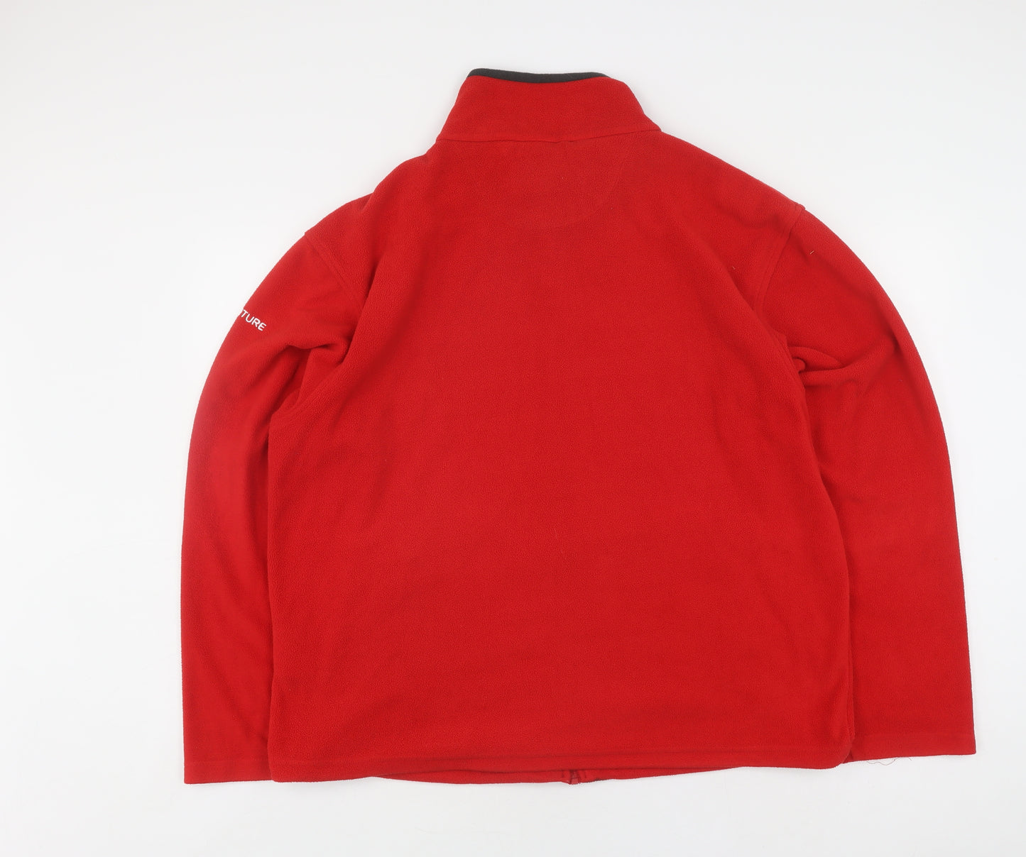 Regatta Great Outdoors Men's Red XL Full Zip Fleece Sweatshirt