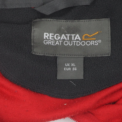 Regatta Great Outdoors Men's Red XL Full Zip Fleece Sweatshirt