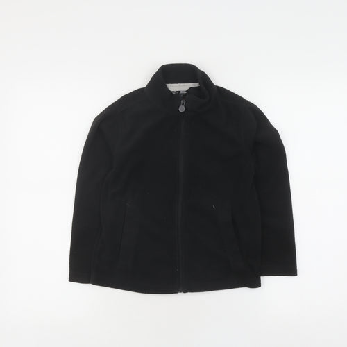 Regatta Boys' Black Fleece Zip Sweatshirt, 9-10 Years