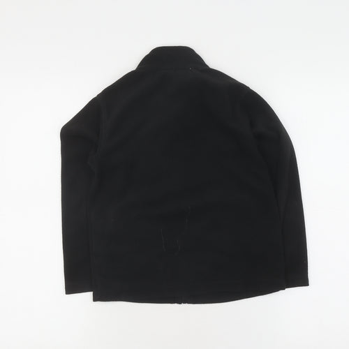 Regatta Boys' Black Fleece Zip Sweatshirt, 9-10 Years