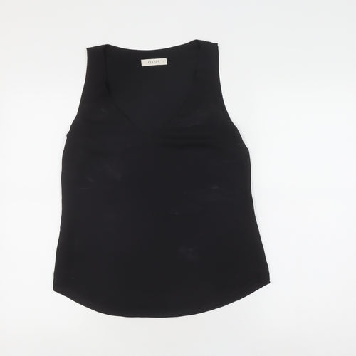 Oasis Women's Black V-Neck Tank Top - Size 8