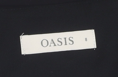 Oasis Women's Black V-Neck Tank Top - Size 8