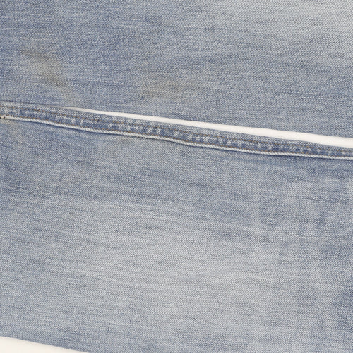 Next Women's Blue Skinny Jeans L Distressed Denim