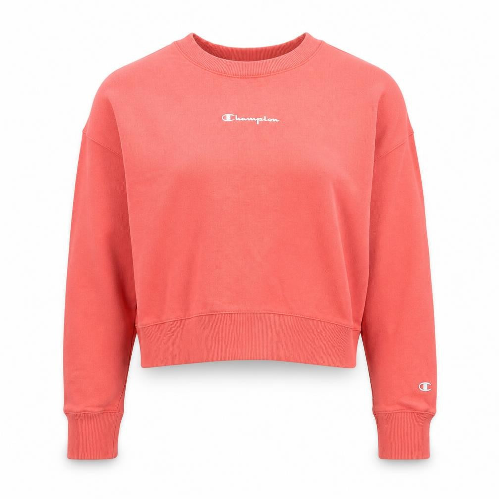 Champion Women's Pink Pullover Sweatshirt M