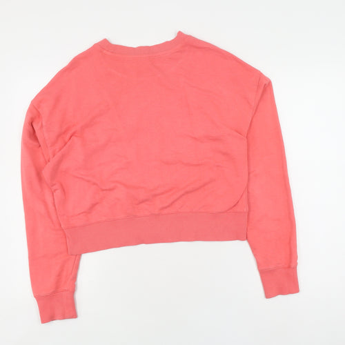 Champion Women's Pink Pullover Sweatshirt M
