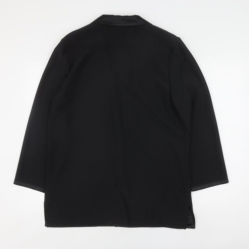 Jacques Vert Women's Black Blazer, Size 14, Classic & Elegant
