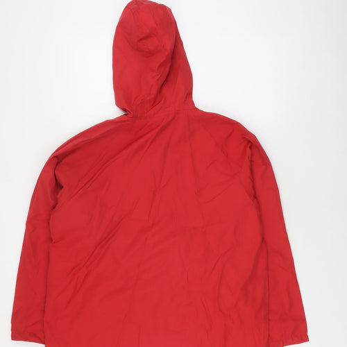 Dunnes Stores Women's Red Basic Cape Jacket Size 12