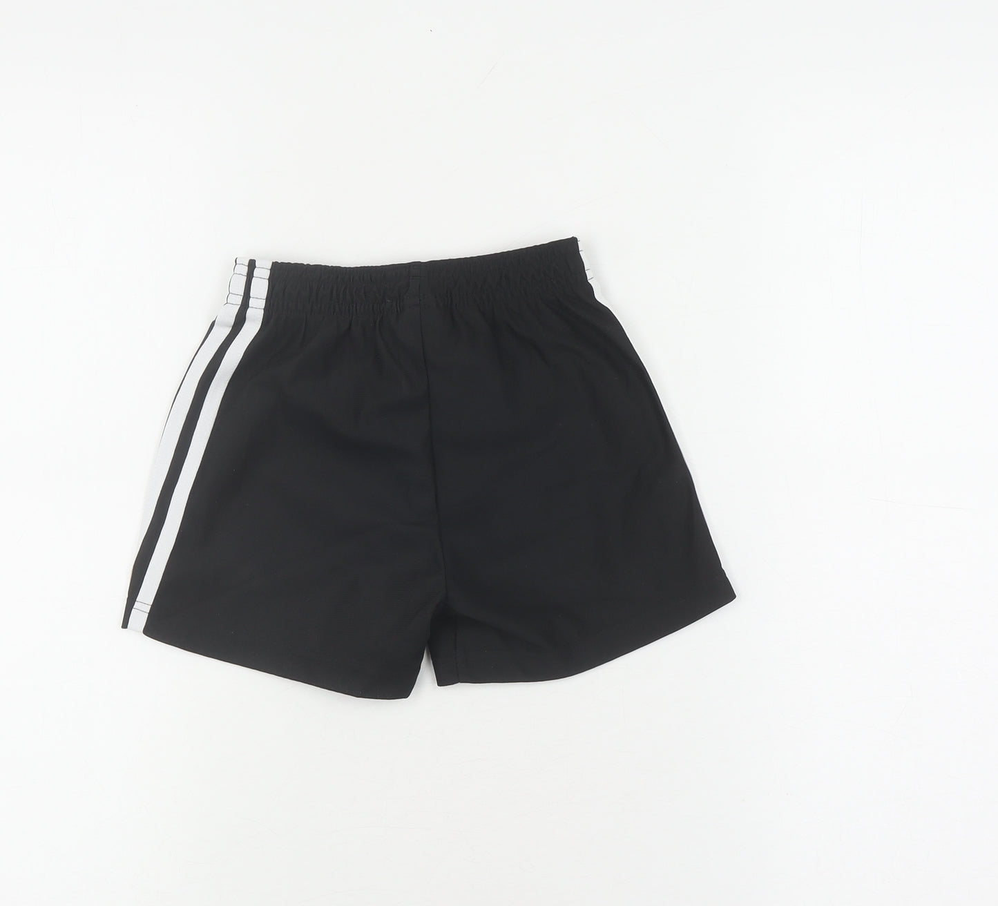 Adidas Boys Black Athletic Shorts 2-3 Years