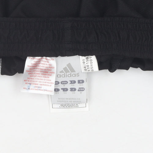 Adidas Boys Black Athletic Shorts 2-3 Years