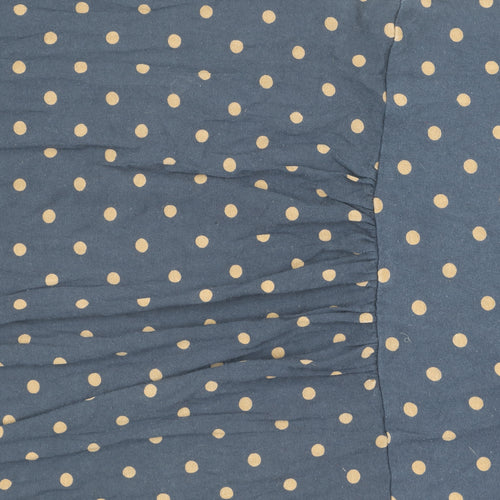 Mamas & Papas Women's Blue Polka Dot Fit & Flare Dress