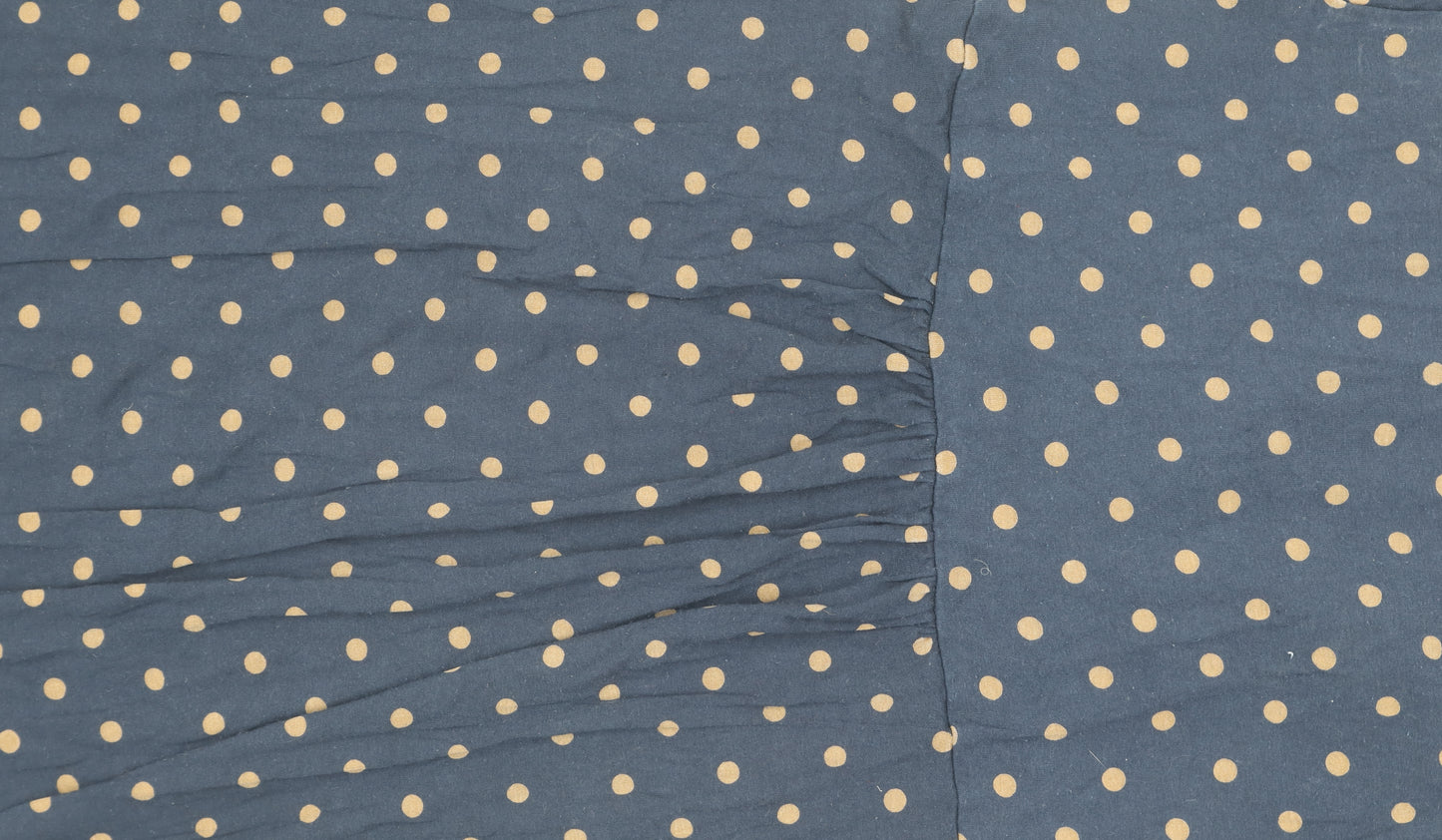 Mamas & Papas Women's Blue Polka Dot Fit & Flare Dress