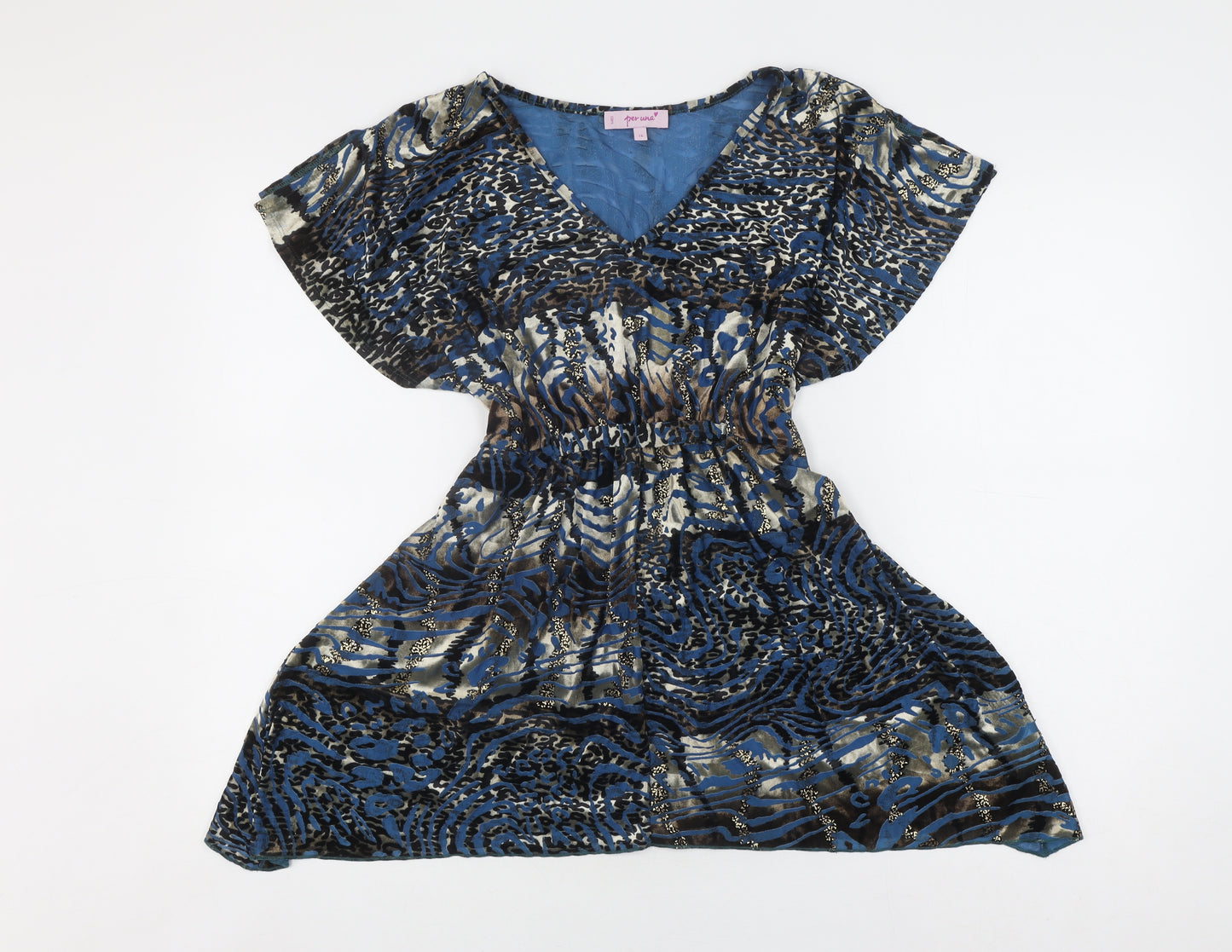 Marks and Spencer Women's Blue Tunic Blouse